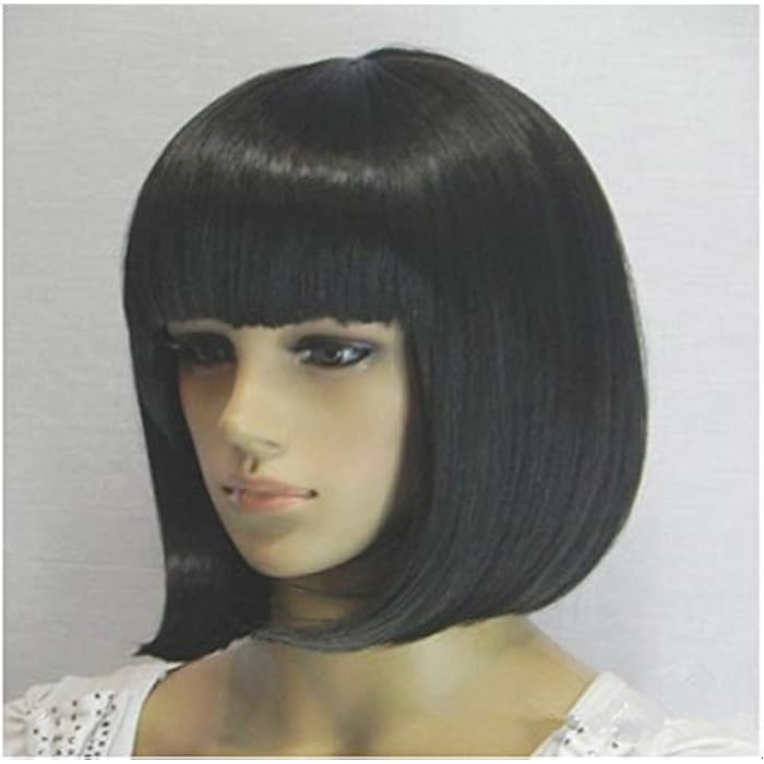 DILLARDS Curly Black Short Wig For Women And Girls - Image 2